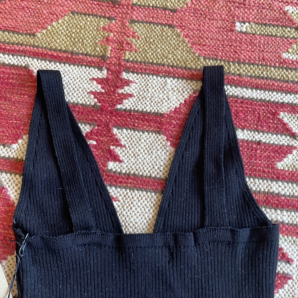 NWT Reformation Marella Ribbed Bodysuit - Picture 9 of 9